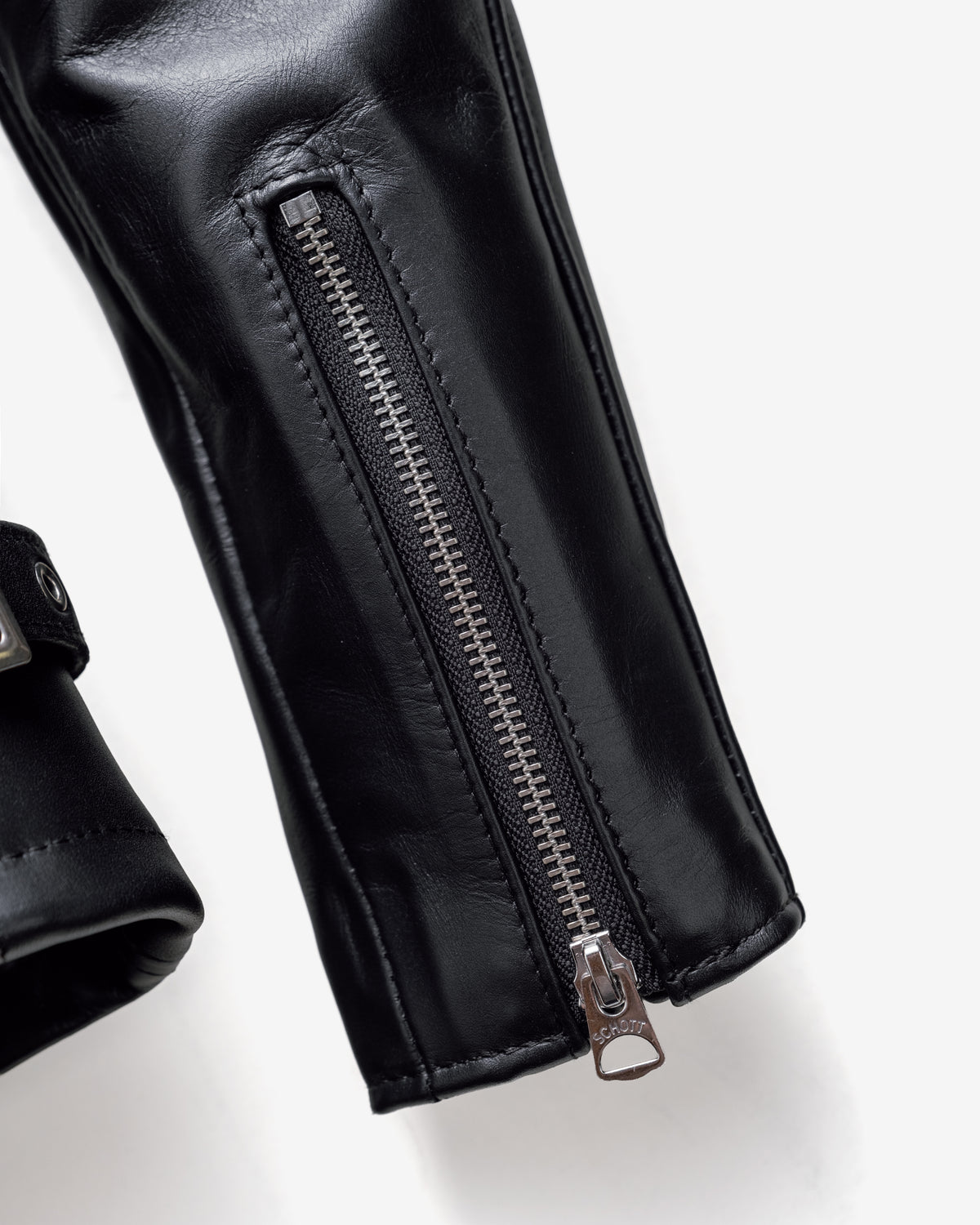 Men's Classic Black Leather Café Racer Jacket