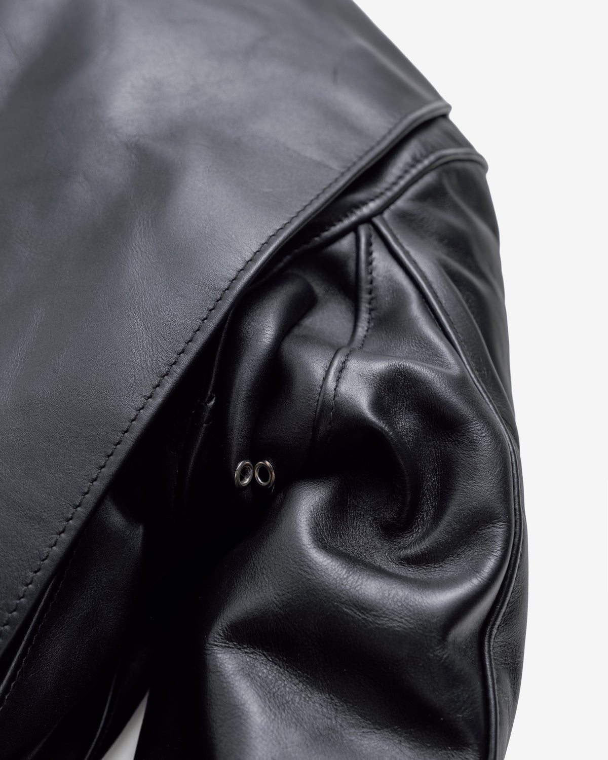 Men's Classic Black Leather Café Racer Jacket