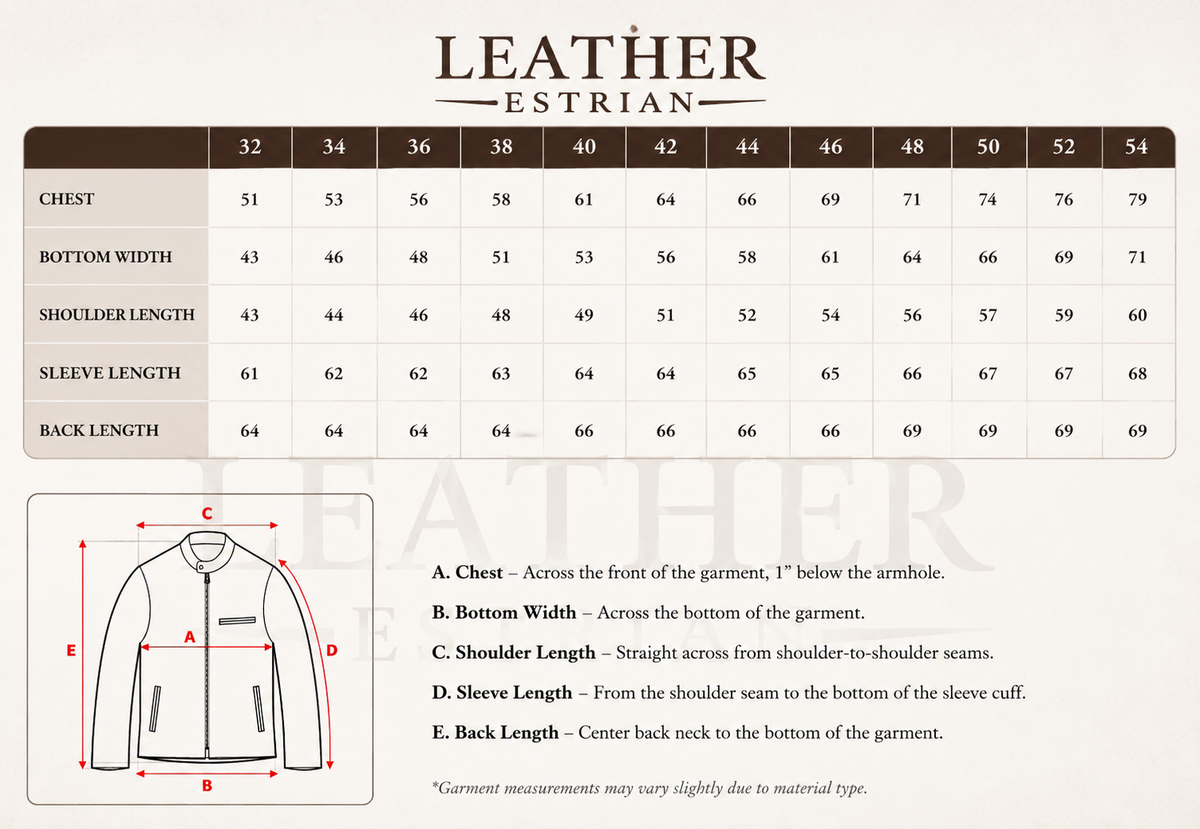 Men's Classic Black Leather Café Racer Jacket