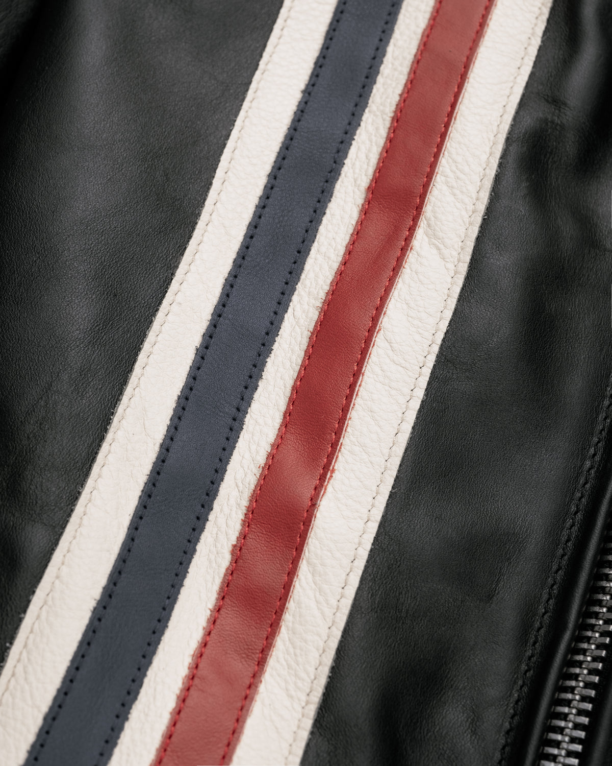 Men's Cowhide Café Racer Motorcycle Jacket