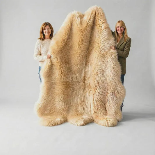 Real Australian Sheepskin Rug Gift For Ladies
